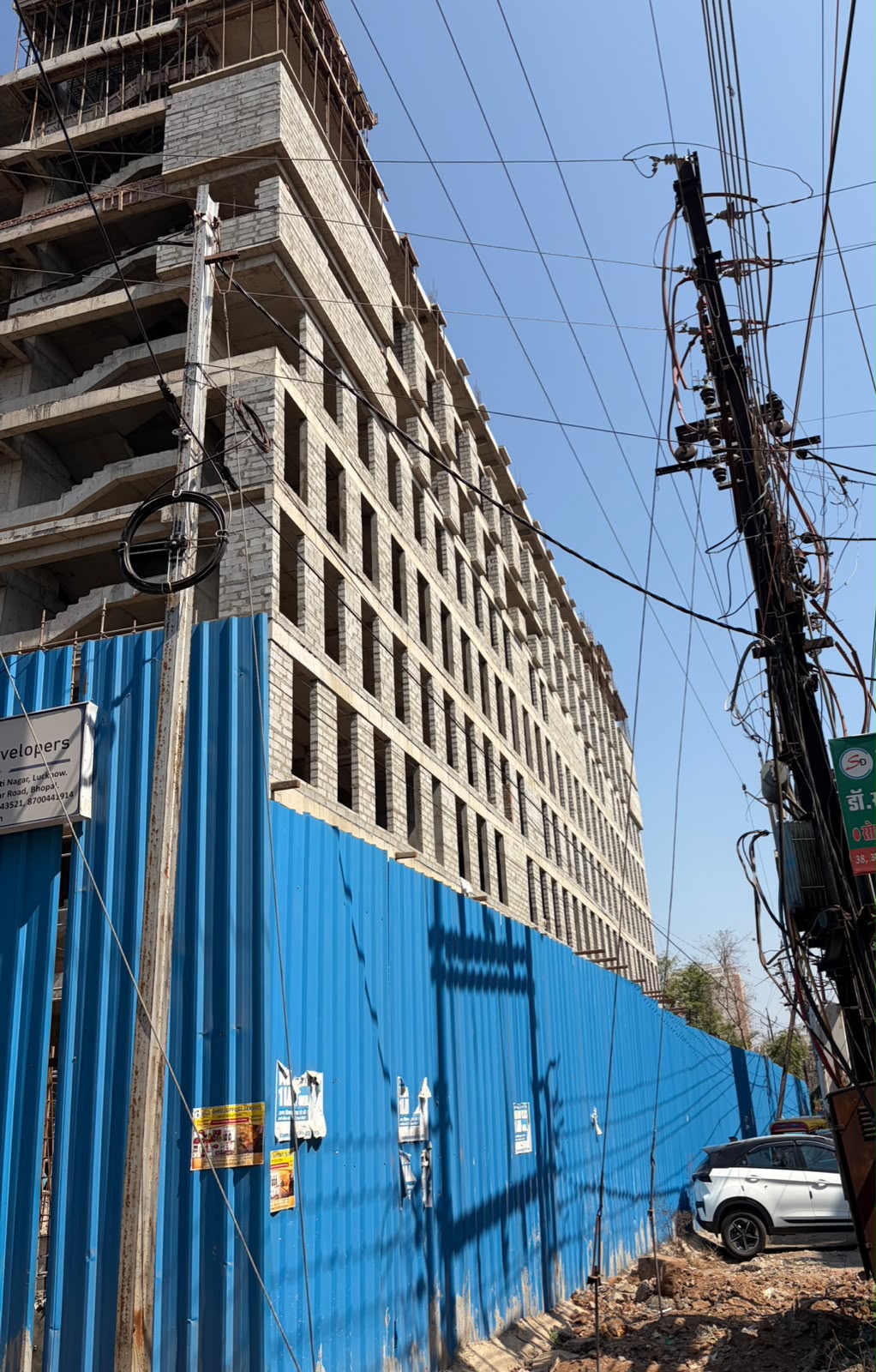 Commercial Building construction project by AMR BuildTech in Bhopal, Madhya Pradesh, India