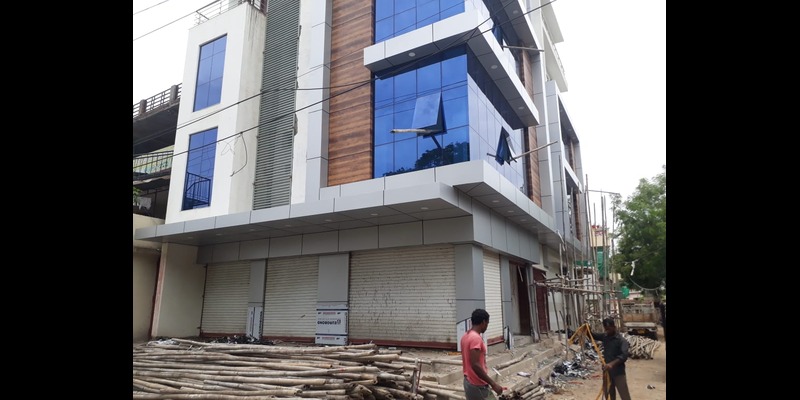 Another Commercial Building About To Complete under construction by AMR BuildTech, Bhopal, Madhya Pradesh, India