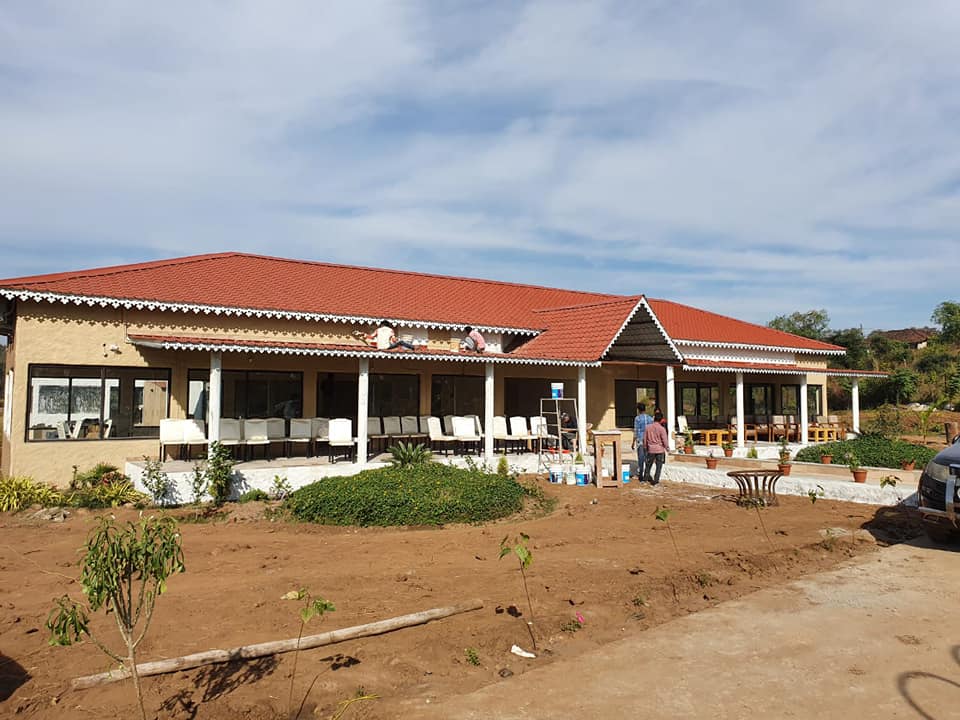 Restaurant Construction Commercial Complex construction project by AMR BuildTech in Bhopal, Madhya Pradesh, India