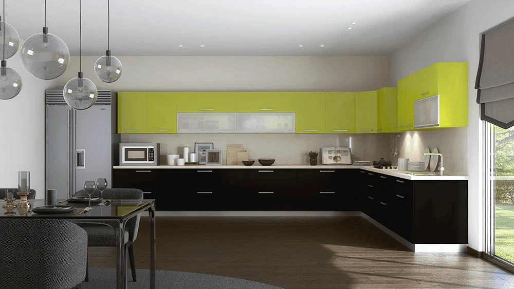 Bhopal Madhya Pradesh India Some Of L Shape Modular Kitchen Project By Cmk Amr Buildtech Modular Kitchen 03 – AMR BuildTech Bhopal